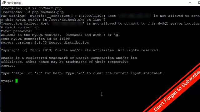 ERROR 1130 00000 Host is not allowed to connect to this MySQL server MySQL Error and Solution смотреть онлайн