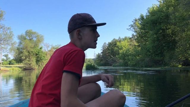 ВОСПОМИНАНИЯ О ЛЕТЕ!!! ПЕРВЫЙ РАЗ В ЛОДКЕ!!! смотреть онлайн