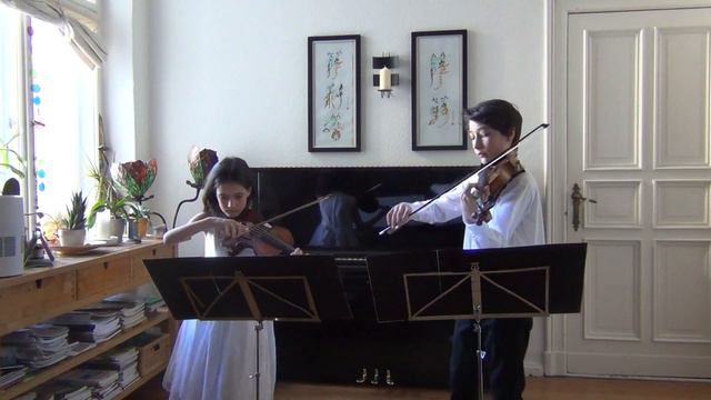 Giovanni Battista Viotti, Drei Duos op. 29, Andante, Helena & Timon Paege смотреть онлайн