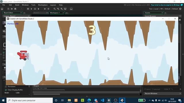 Clone Flappy Plane - Game Maker смотреть онлайн