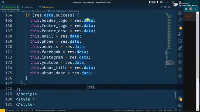 #23 Add Setting | Laravel and Nuxtjs смотреть онлайн