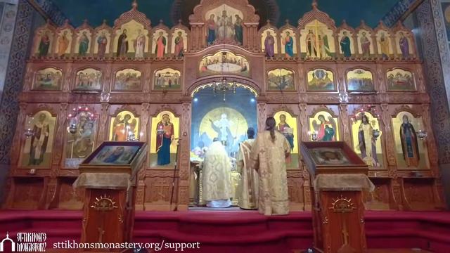 Hours and Divine Liturgy, December 19th, 2021 смотреть онлайн