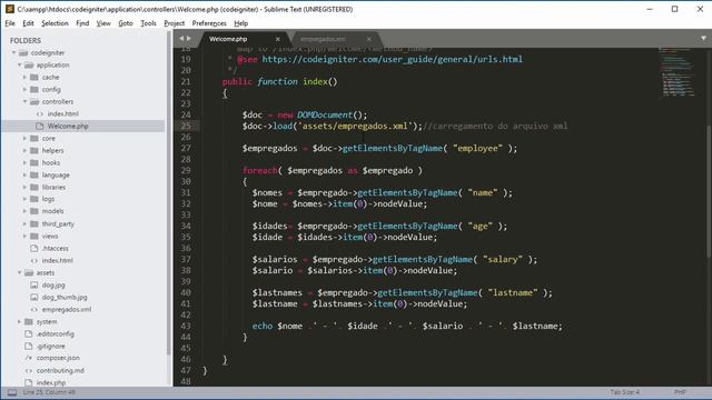 #09 - Dica Rápida CI - Lendo um arquivo XML смотреть онлайн