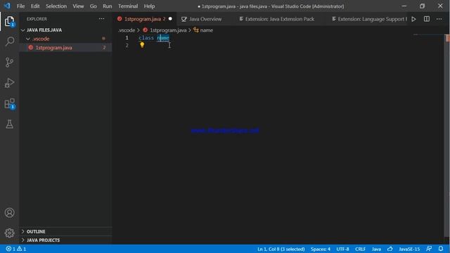 How to design your first program "Hello world " in java ))Vs code смотреть онлайн