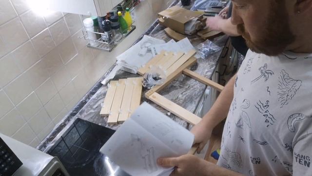 IKEA Собираем стол и стулья Икеа. Собираем икеа Jokkmokk. Икеа ЙОКМОКК