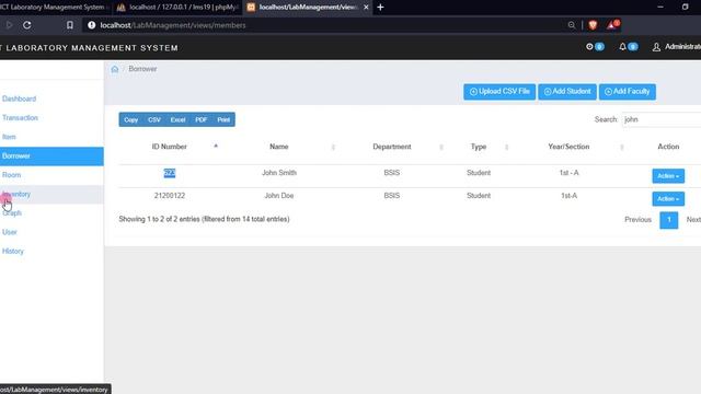 ICT Laboratory Management System using PHP PDO DEMO смотреть онлайн