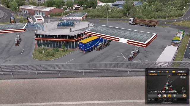 [ETS2 v1.36] Europa Truck Stop / Neue volle Rastplätze & Firmenhöfe v1.0 *Best Mod* смотреть онлайн