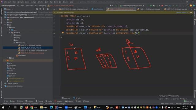 create role_user sql file смотреть онлайн