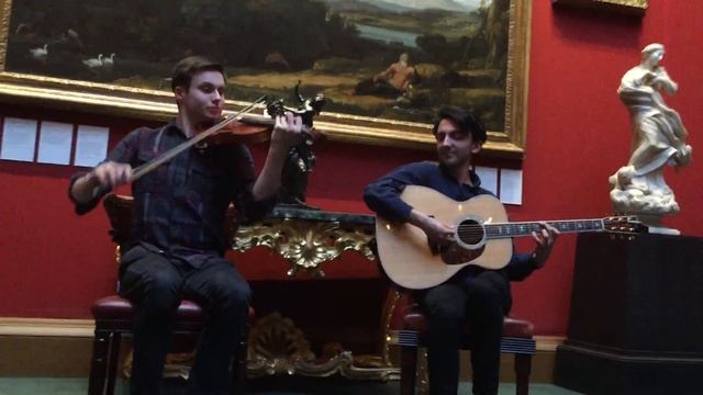 Scottish Folk Music In National Gallery Of Scotland.