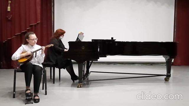 Круглова Дарья - С. Федоров Этюд "Экспромт" смотреть онлайн