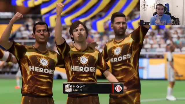 OMG!!👀92 WORLD CUP ICON JOHAN CRUYFF PLAYER REVIEW - FIFA 23 ULTIMATE TEAM смотреть онлайн