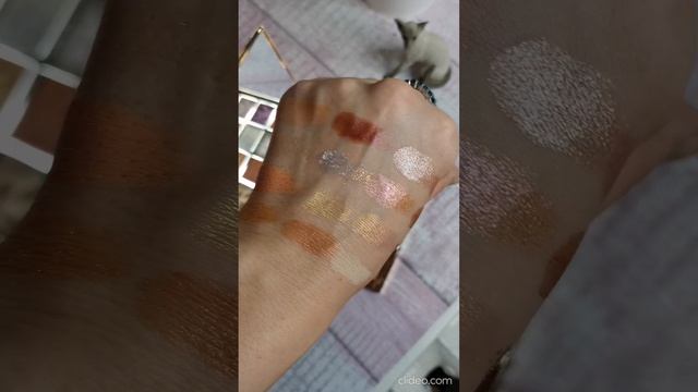 Палетка теней Revolution Pro. Adorned. Cвотчи смотреть онлайн