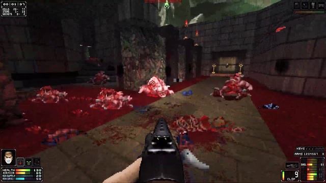 Brutal Doom [Expansion v21.12.3] - PATHOGEN: E1M6 - Demonic Mutation | 4K/60 смотреть онлайн