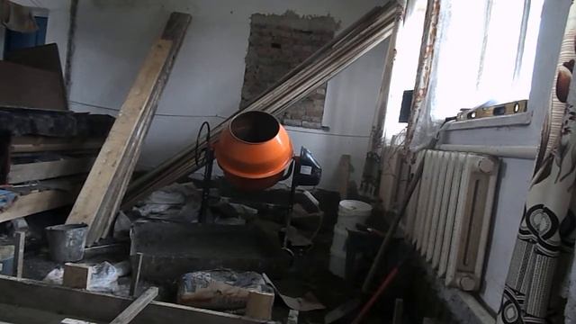 Первый замес бетономешалкой смотреть онлайн