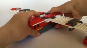 Как построить лего самолет / Лего пожарный самолет / Конструктор лего пожарная машина
