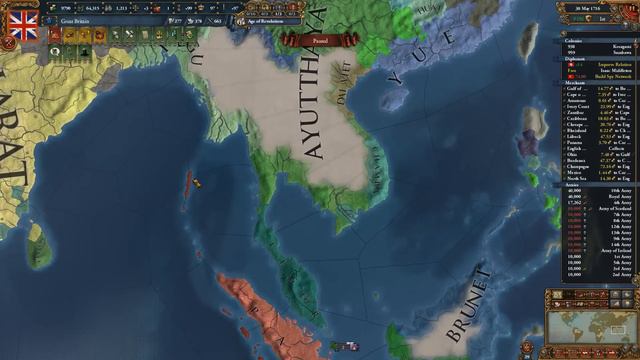 Let's Play EU4 Rule Britannia Ep55 BRITANNIA RULES THE WAVES! смотреть онлайн