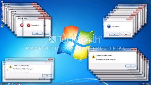Windows 7 Crazy Error