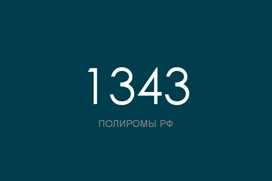 ПОЛИРОМ номер 1343 смотреть онлайн