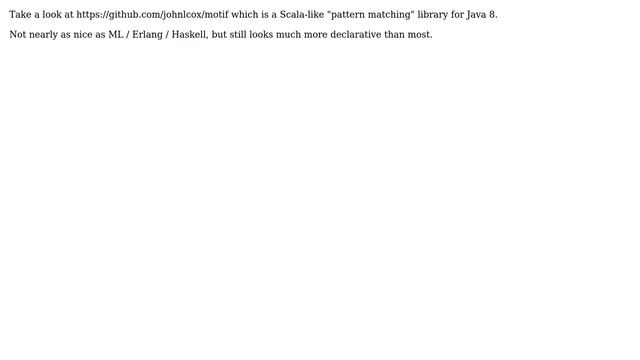 Software Engineering: Idiomatic pattern matching equivalent in Java (5 Solutions!!) смотреть онлайн