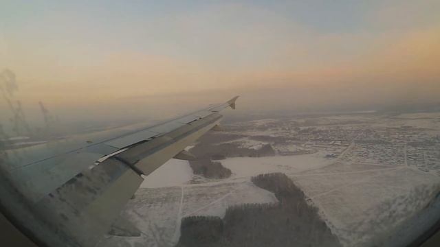 URAL Airlines (Уральские авиалинии). Заход и посадка в аэропорту Кольцово (SVX).