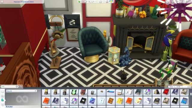 Eclectic Maximalist Apartment ~ The Sims 4 Décor to the Max Build смотреть онлайн