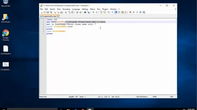 Installing JDK Windows 10 - 04 - Setting Global Environment Variables and Alternative Batch Program смотреть онлайн
