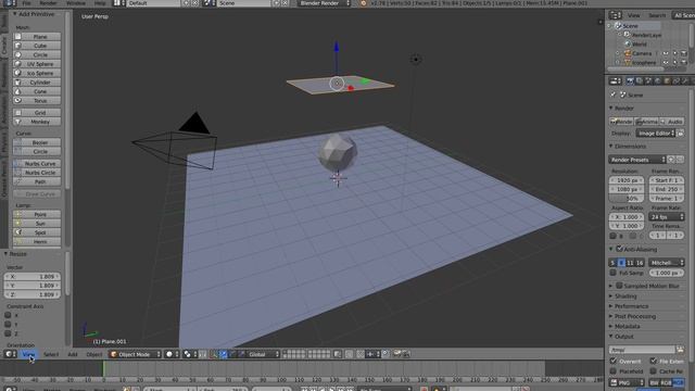 How to create a basic glassy object using Blender смотреть онлайн