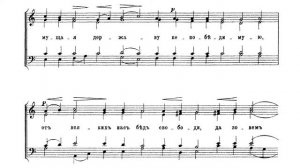 Взбранной Воеводе. Чесноков. Сопрано