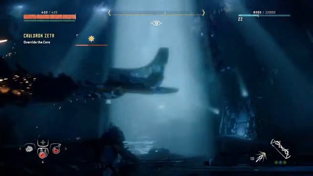 Horizon Zero Dawn: Cauldron Zeta Boss Fight Walkthrough смотреть онлайн