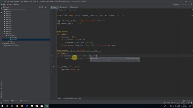 Curso Flask - Aula 12 - Session смотреть онлайн