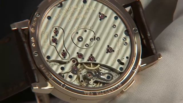 A. Lange & Söhne "Grand Lange 1 Mondphase" presentation смотреть онлайн