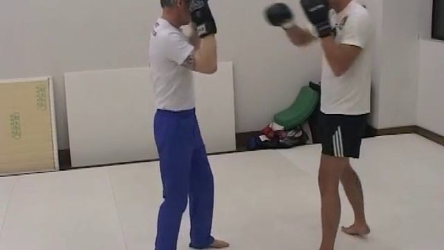 ШУТБОКСИНГ-Сенсей Зотов В.урок 1(SHOOTBOXING reception 4) смотреть онлайн