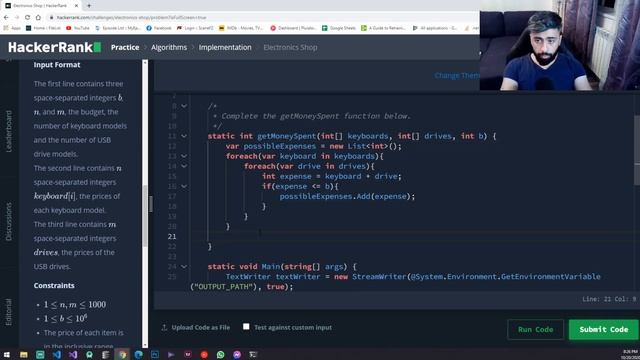 Electronics Shop | Coding Challenges #21 смотреть онлайн