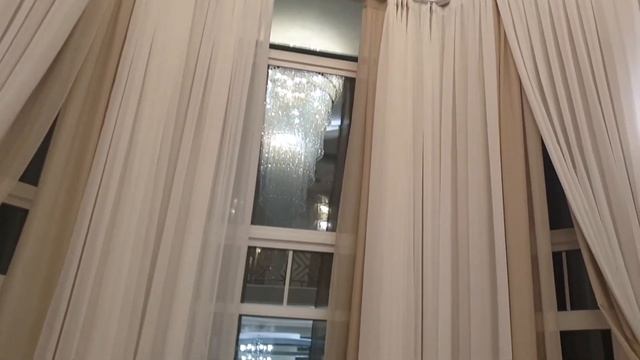 Шторы 2020 на высокое эркерное окно. Система лифт-электро. Карнизы и электрокарнизы. Тюль для эркер смотреть онлайн