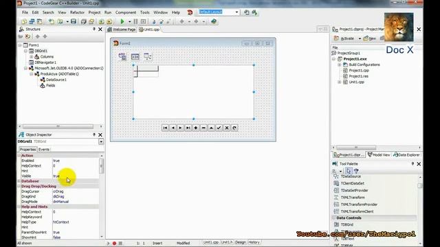 Как создать базу данных в C++Builder смотреть онлайн