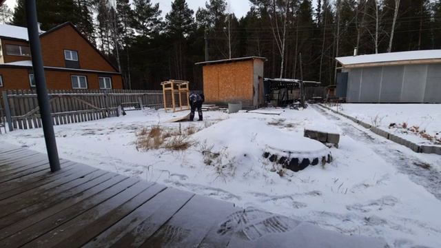 лопата снеговая своими руками, как быстро почистить дорогу смотреть онлайн
