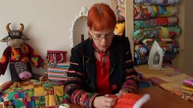 Лоскутное шитье для начинающих. Стежка художественная смотреть онлайн