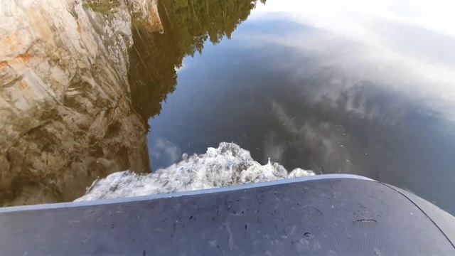 #ШикарныйВидКартинаМаслом скалистый берег реки Алапаиха 2022г. смотреть онлайн