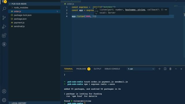 Thiết kế microservices với nodejs và redis pub sub ai cũng hiểu | REDIS VS NODEJS MICROSERVICES смотреть онлайн