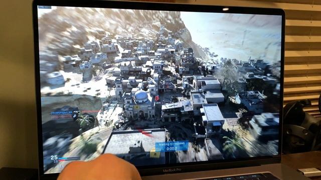 Modern Warfare running on a Late 2019 MacBook Pro 16 Core i9 5500M 4gb смотреть онлайн
