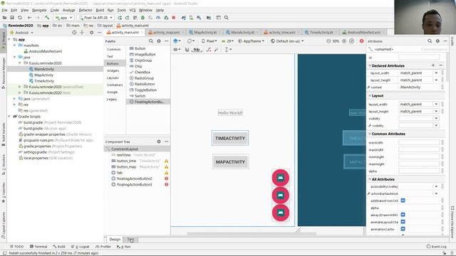 Lab 2: Prototyping an application: UI designer, Activities, Gradle, manifest смотреть онлайн
