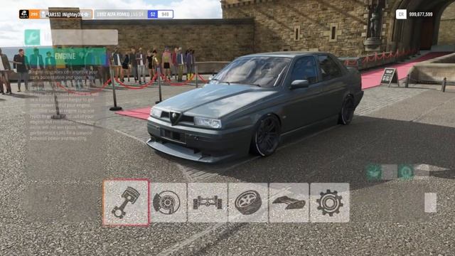 Forza Horizon 4 | Alfa Romeo 155 Q4 customisation смотреть онлайн