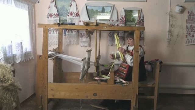 Мастер-класс «Изготовление полотна на ткацком стане» смотреть онлайн