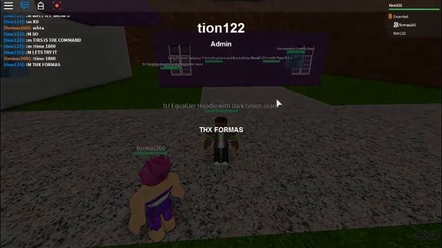 How to Make it Night and Day on ROBLOX (ADMIN NEEDED) with tion122! смотреть онлайн