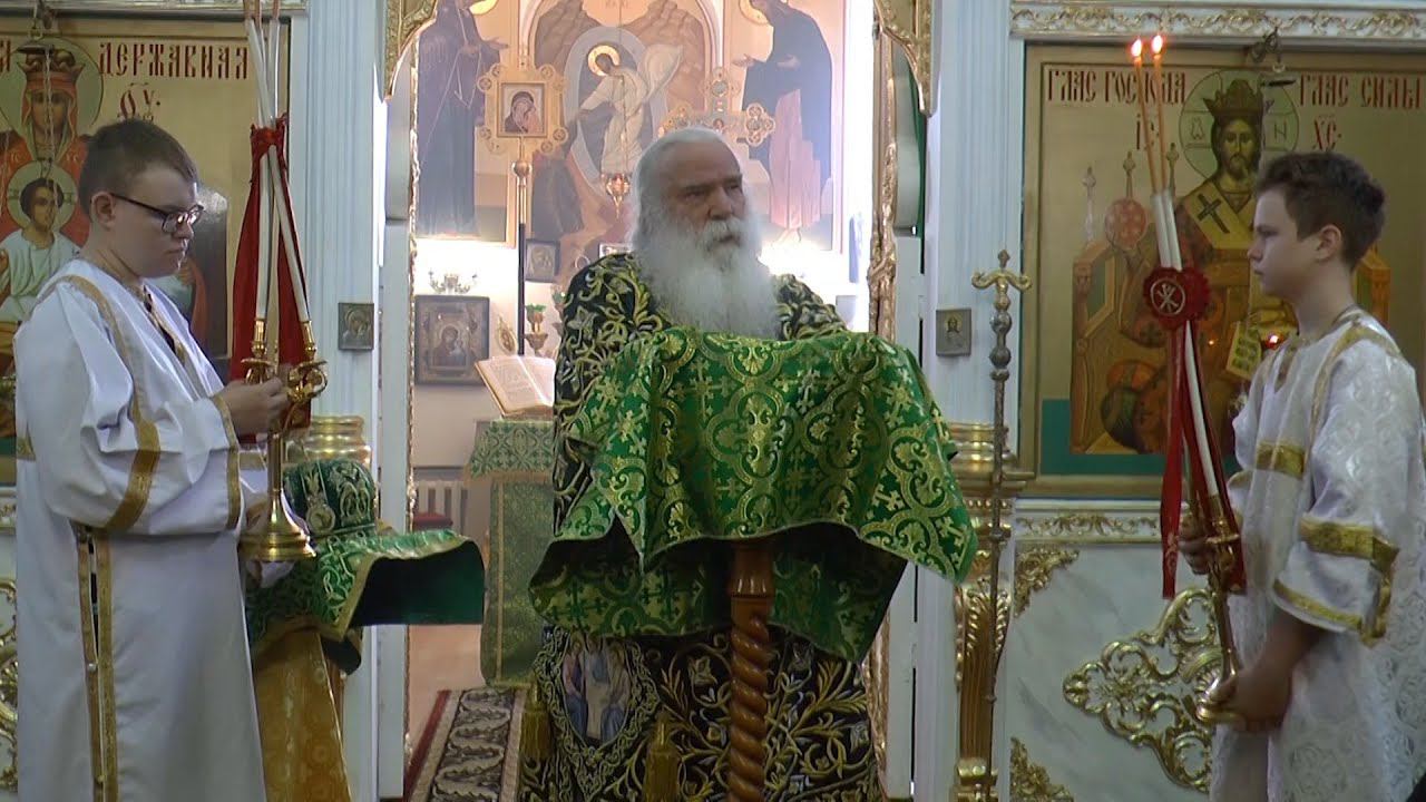 ТРОИЦА. ПРОПОВЕДЬ ПОСЛЕ ЧТЕНИЯ ЕВАНГЕЛИЯ 23_06_24 смотреть онлайн