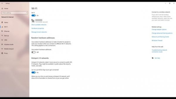 How to Use Random Hardware Addresses in Windows 10