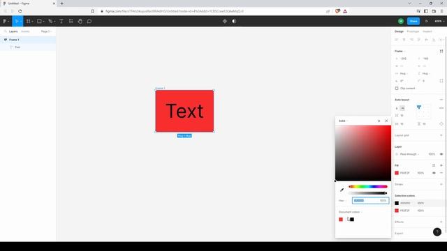 Auto Layout in Figma смотреть онлайн
