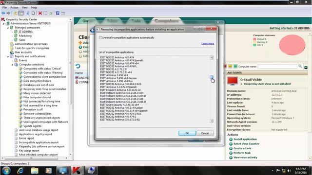 2- Remote Install EndPoint On Client Computer смотреть онлайн