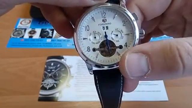 Мужские наручные механические часы Forsining Parus. Бест-Тайм