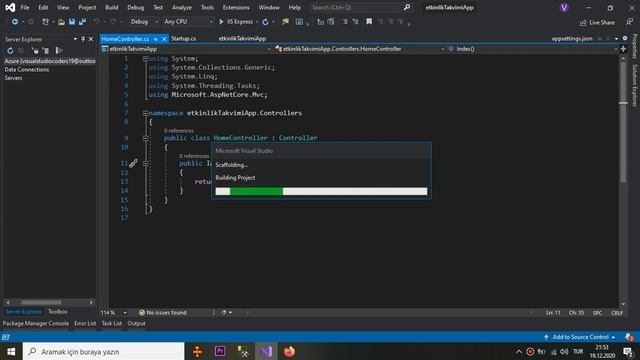 Ders2 Projenin Oluşturulması ve Fullcalendar Eklentisinin Projeye Dahil Edilmesi смотреть онлайн